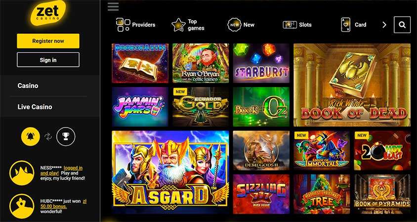 Internationalt casino uden NemID